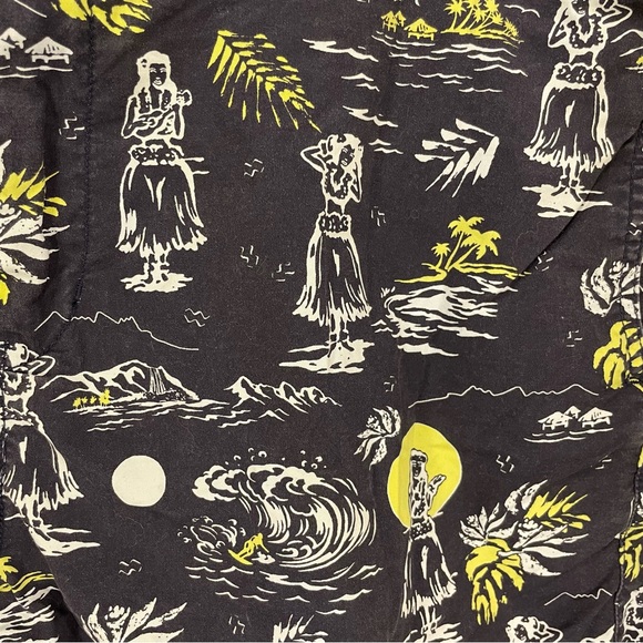 AMERICAN EAGLE OUTFITTERS - SALE! Mens Size 42, Hawaiian, Flat Front Shorts - Picture 3 of 11